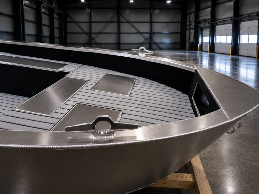 AlusPrint 380 részletei – A gondosan kialakított részletek teszik teljessé a Red Custom Boat hajóélményt.